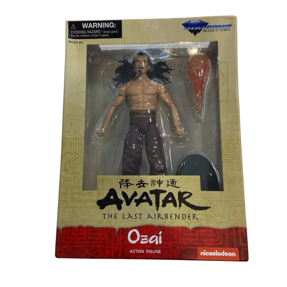 Avatar The Last Airbender Ozai Diamond Select Figure NIB Box collection figurine